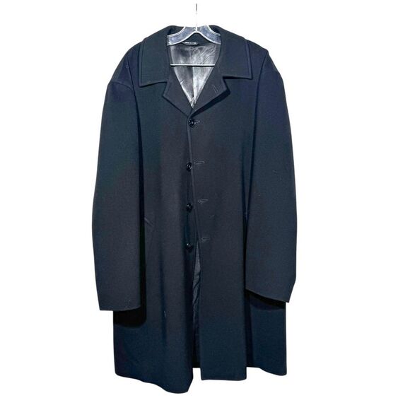 Loro Piana Nordstrom Mens Overcoat 46R Italy Jacob Siegel Wool Luxury Classic - Picture 1 of 13